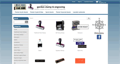 Desktop Screenshot of gordonstamp.com